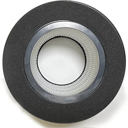 Nispira 3-in-1 True HEPA Activated Carbon Filter Replacement Compatible with Elechomes Air Purifier EPI236/ EP1236, 3 Packs