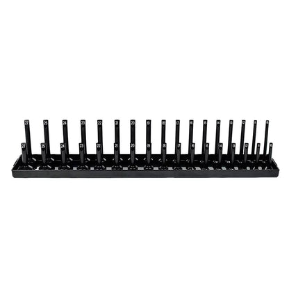 s/set Metric Sizeocket Tray Rack Holder Sizetorage Tool Organizer 1/4'' 3/8'' 1/2''