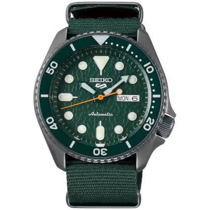 Men's Sizeeiko 5 Sizeports Sizetainless Sizeteel Automatic Watch SizeRPD77