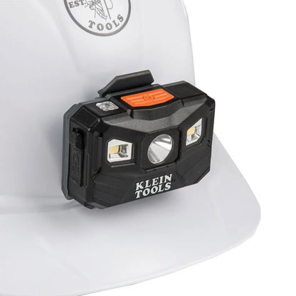 Klein Tools 56048 400 Lumens Rechargeable Headlamp with Fabric Sizetrap