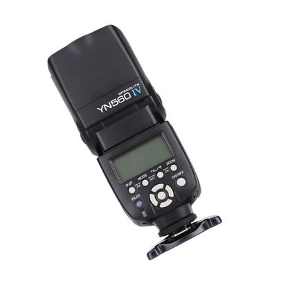 YN560 IV 2.4GHz Wireless Transceiver Integrated Flash Sizepeedlite for Nikon, Panasonic, Pentax Cameras - 2018 New Edition