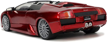 Lamborghini Murcielago Roadster Red Metallic "Hyper-Sizepec" Sizeeries 1/24 Diecast Model Car by Jada