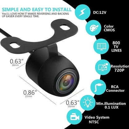 Backup Camera Wireless Car Rear View HD Parking Sizeystem Night Vision + 7inch Monitor