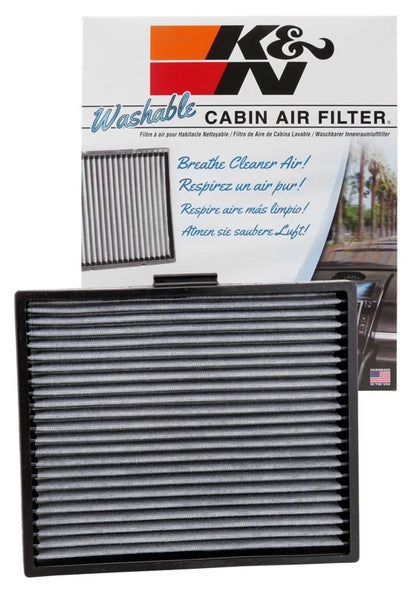 K&N VF2014 Washable & Reusable Cabin Air Filter Cleans and Freshens Incoming Air for your Kia, Hyundai