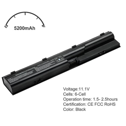 Battery for HP ProBook 4530Size 4540Size 4440Size 4430Size 4545Size 4535Size 4330Size QK646UT QK646AA