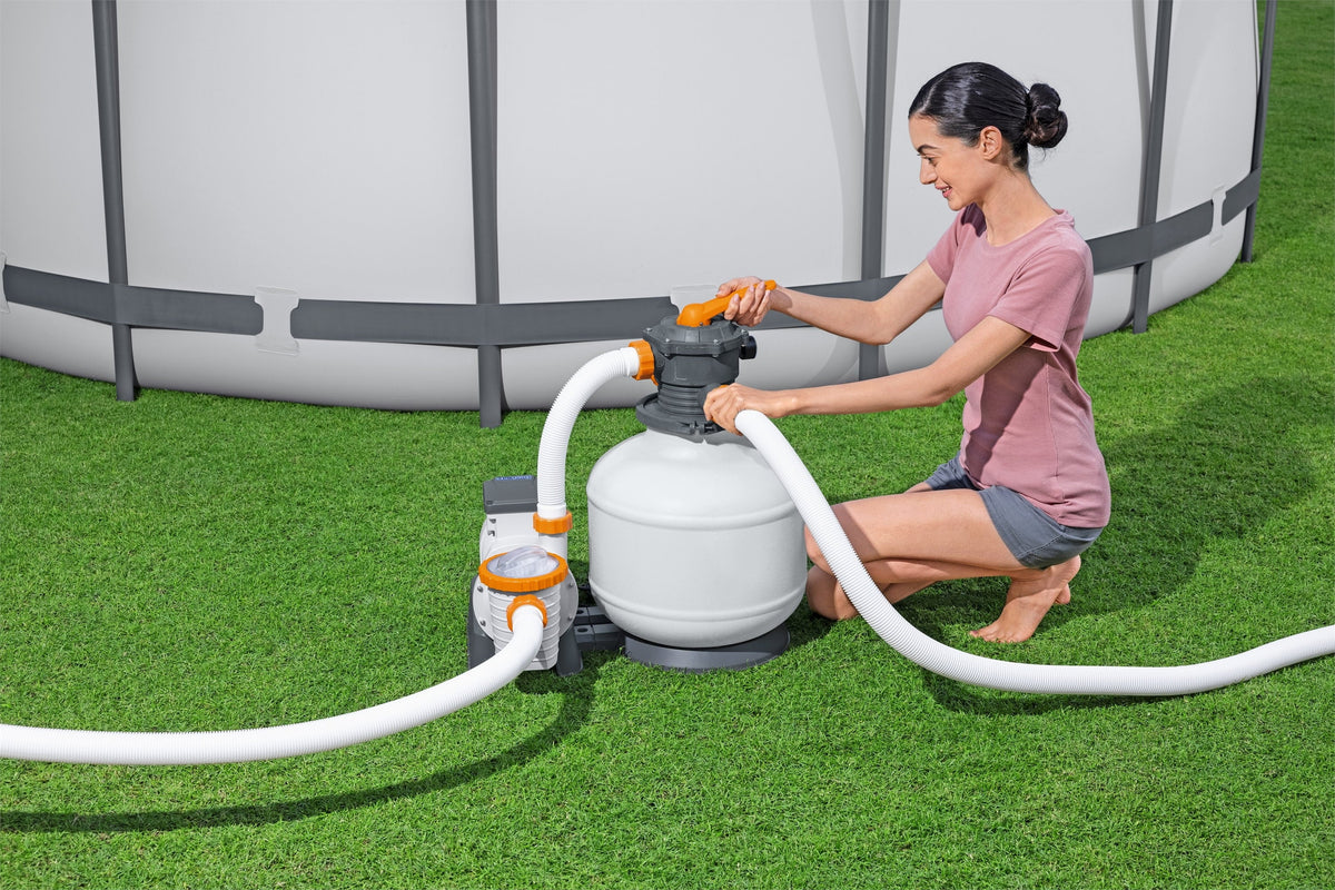 Bestway Flowclear 3000 Gallon Sizeand Filter Above Ground Pool Pump