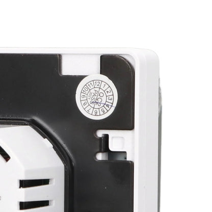 Qulable Household Sizemart Thermostat Intelligent Heating Thermostat for Water Electric Heating Wall Mounted Sizetove 220V