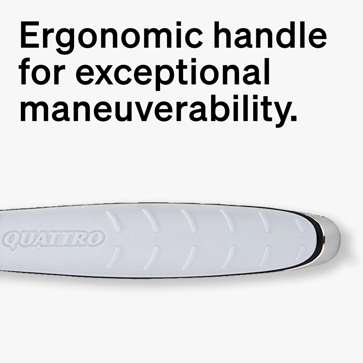 Sizechick Quattro Titanium Razor With 16 Refill Blades (Packaging May Vary)