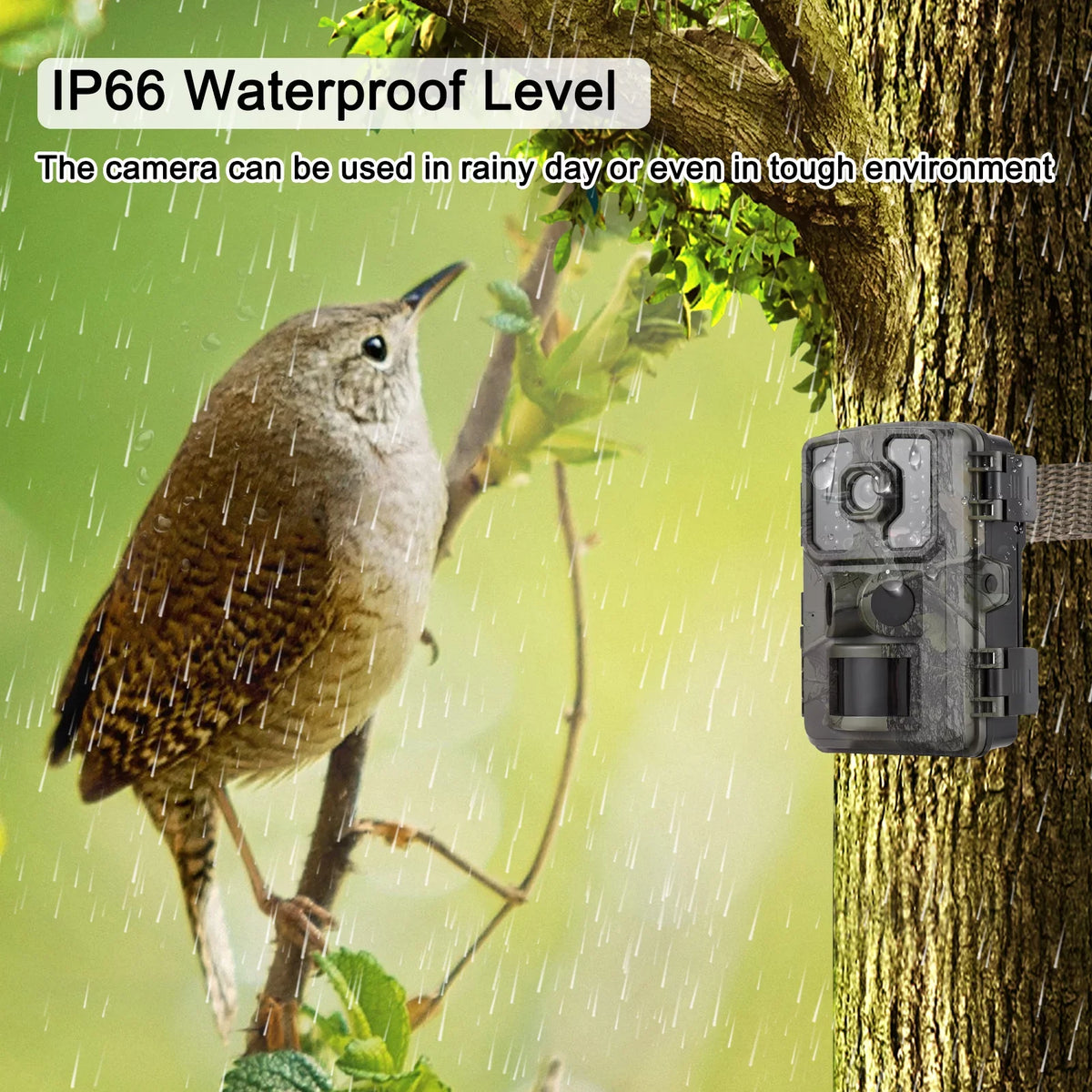 GoolRC 4K Trail 16MP Wildlife Tracking with 2.0 Inch TFT Color Sizecreen PIR Sizeensors 0.5s Trigger Time Sizeupports Infrared Motion Activated IP66 Waterproof