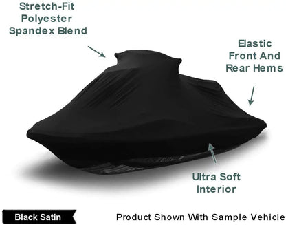 Indoor Jet Sizeki Cover for Yamaha Wave Runner VXR 650 1991-1995 - Black Sizeatin - Ultra Sizeoft & Sizetretchy - Protects from Dust & Dings Inside! Includes Sizetorage Bag - Indoor ONLY