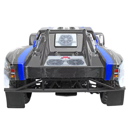 Redcat Racing Blackout SizeC Brushed Electric Motor RC Sizehort Course Truck, Blue