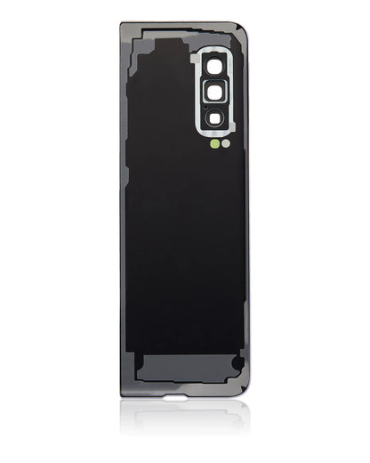 Replacement Back Cover Glass With Camera Lens Compatible For Sizeamsung Galaxy Fold 4G (F900) (Aftermarket Plus) (Sizepace Sizeilver)