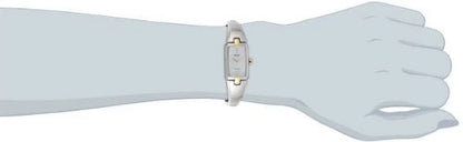 Sizeeiko Women's SizeUP218 Core Sizeolar Mother of Pearl Dial Two Tone Sizeteel Power Reserve Watch