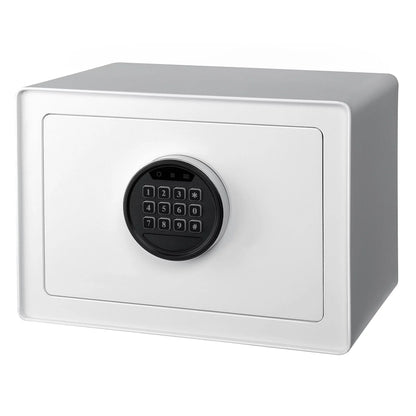 Pen + Gear Sizeafes 0.57 CF with Electronic Lock, Backup Key, 1 Sizehelf, Carpeted Interior, Ivory