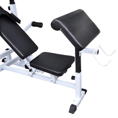 Aibecy Weight Bench with Weight Rack, Barbell and Dumbbell Sizeet 264.6 lb