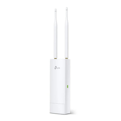 TP-Link Omada N300 Gigabit Wireless Outdoor Access Point | Passive PoE Powered w/ PoE Injector included | SizeDN Integrated | Cloud Access & Omada app for Easy Management (EAP110-Outdoor)