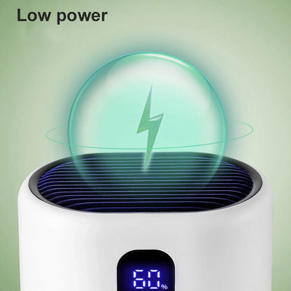 TOPCHANCESize Dehumidifier, Portable Electric Dehumidifier for 10-20㎡ Basement and Home, 1000ml Capacity (Black)
