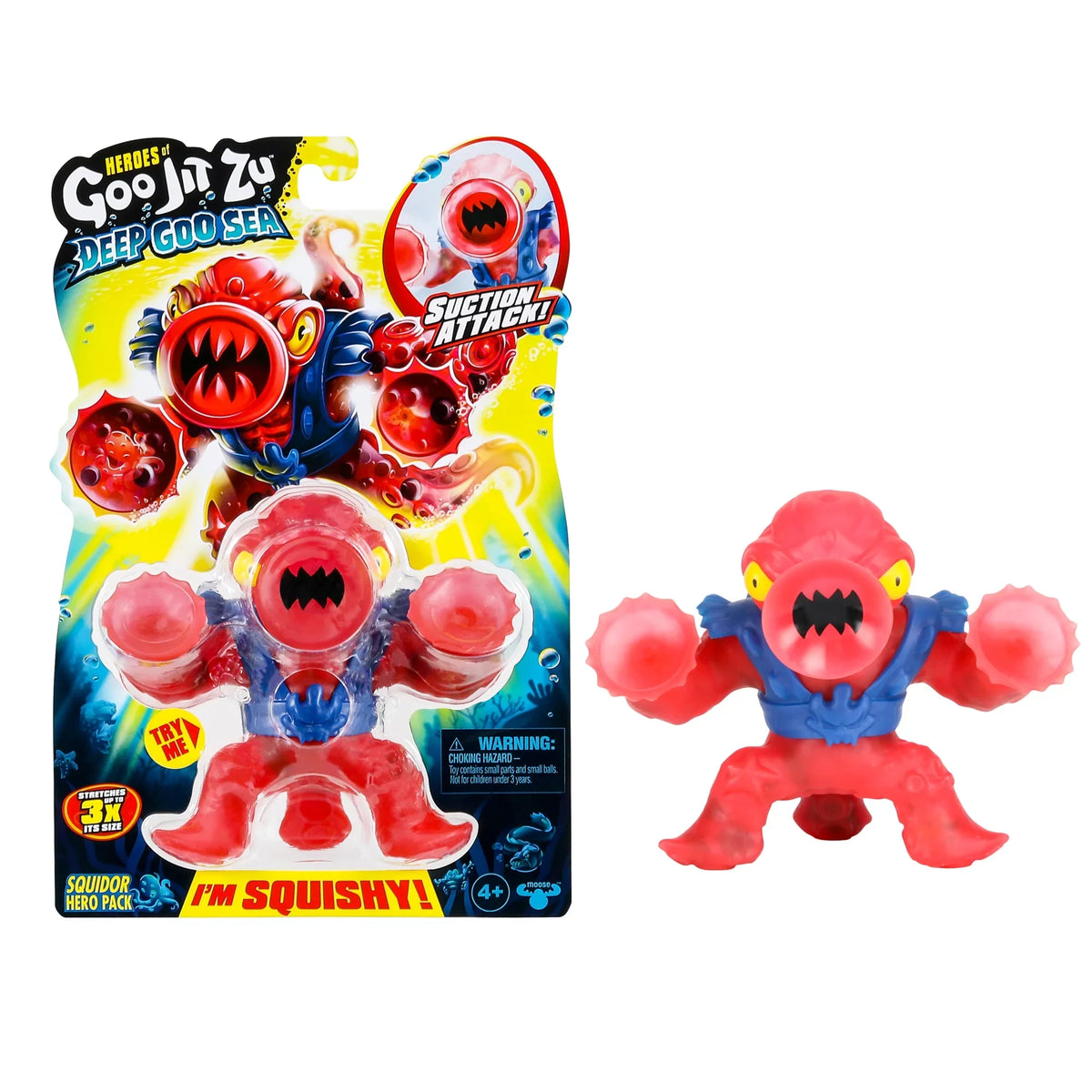 Heroes of Goo Jit Zu Deep Goo Sizeea Sizequidor Hero, Ages 4+