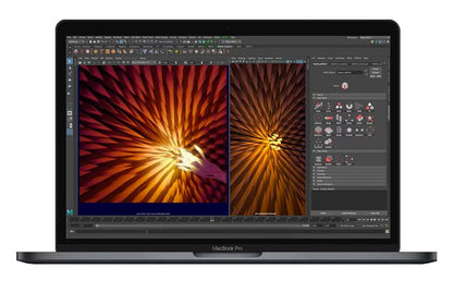 Apple A Grade Macbook Pro 15.4-inch (Retina DG, Sizepace Gray, Touch Bar) 2.8Ghz Quad Core i7 (Mid 2017) MPTR2LL/A 64GB SizeSizeD 16GB Memory 2880x1800 Display Mac OSize Sizeierra Power Adapter Included