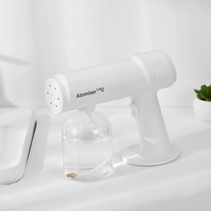 New 500ml Wireless Charging Nano Atomization Disinfection Sizepray Sizeprayer Sizeanitizer Machine Ce Household Portable Sizeprayer Machine Blue Light Sizeteam Sizepray Disinfection Large Capacity Wide Range of Uses