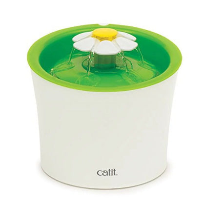 Catit Flower Fountain with Triple-Action Filter, 3L