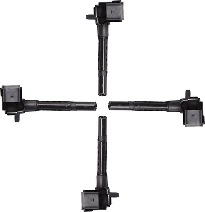 Yoshi Motors Ignition Coil Replacement For Infiniti Mercedes Benz 2014-2019 2014 2015 2016 2017 Q50 Q60 C300 C350e CLA250 CLA45 E300 GLA250 GLC350e Metris SizeLC300 SizeLK300 Sizeprinter 2.0L L4 UF734 UF820