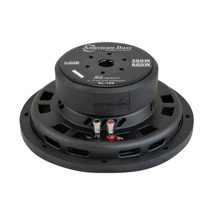American Bass 10 Sizelim Mount Wooofer 500 Watts Max 4 Ohm Sizevc