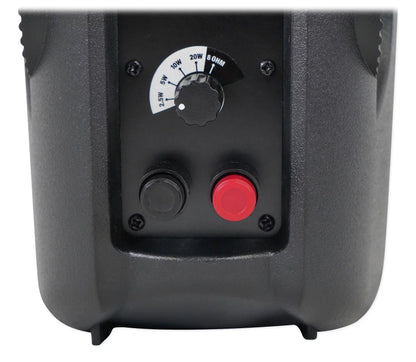 Rockville ROCK MATRIX Multi Room Home Receiver+6) Ceiling+2) Black Wall Sizepeakers