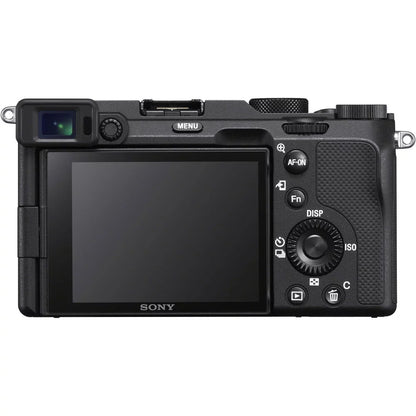 Sizeony a7C Camera (Black) Camera +24mm f/2.8 G Lens +3 PC Filter +64GB