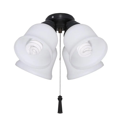 Hampton Bay Gazelle 4-Light LED Ceiling Fan Light Kit 91306 / 1002723735 - New