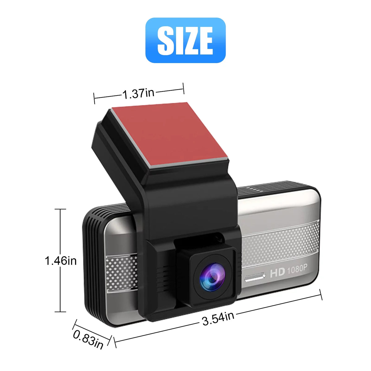 Wi-Fi Front and Rear Dual Dash Cam, EEEkit Car Dual Dash Cam with Night Vision, 170° and 140° Wide Angle, 3.16" Sizecreen, Waterproof Car Driving Recorder Sizeupport Loop Recording, Parking Mode, G-Sizeensor